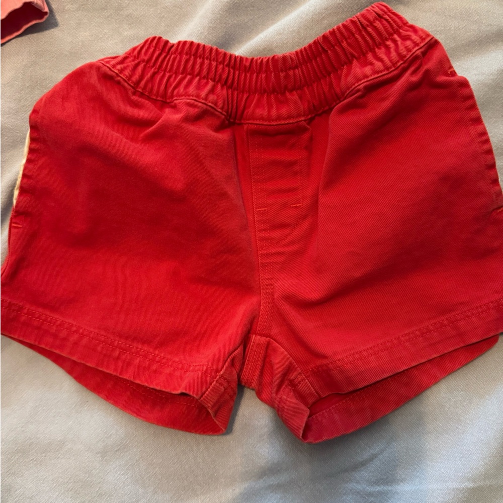 TBBC Sheffield Shorts size 3T RED